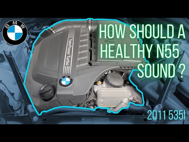 BMW N55 Engine Sound | Listening for Timing Chain Noises | BMW 535i F10