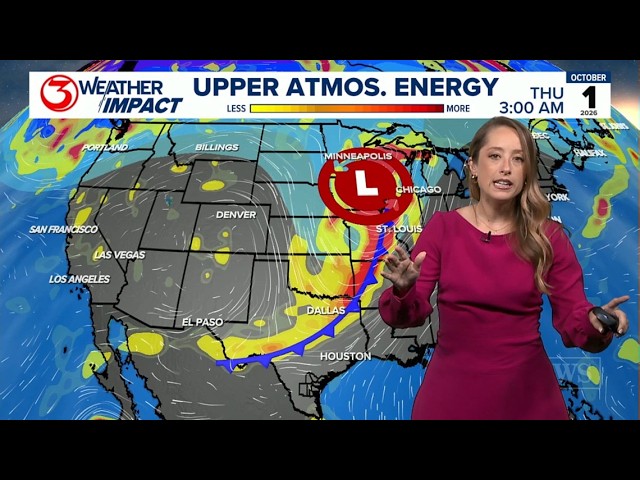 Pattern shift for October in South Texas