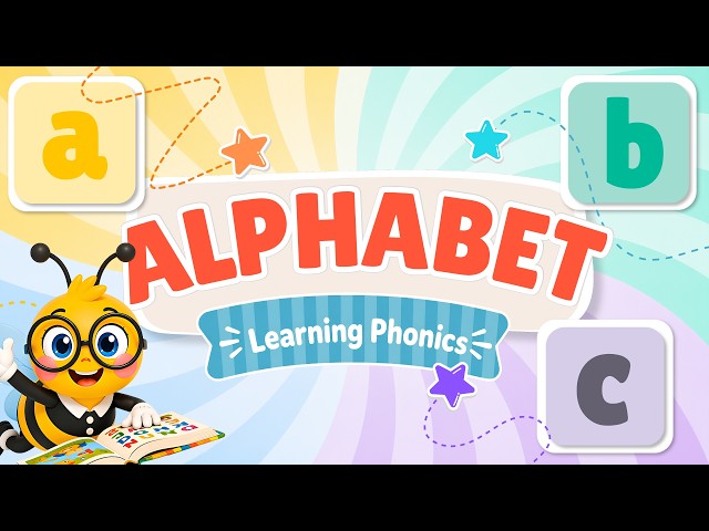 ABC Phonics for Kids | Learn Letters, Sounds & Words | Learn the Alphabet | Part 2 F-J