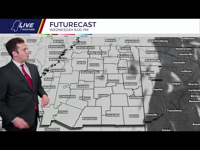 LIVE at 9: Rain chances approaching for the weekend & Mississippi Getting $8 Million in FEMA Relief