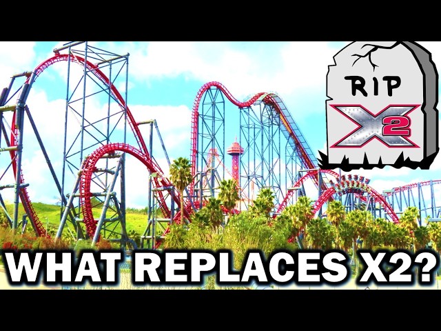 What Will Replace the Now-Officially-Defunct X2? (Six Flags Magic Mountain)