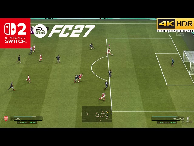 FC 27 Nintendo Switch 2 - Premier League Gameplay [4K HDR]