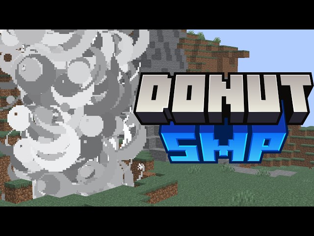 I Built A Fishing Rod Activated Orbital Strike On The Donut SMP