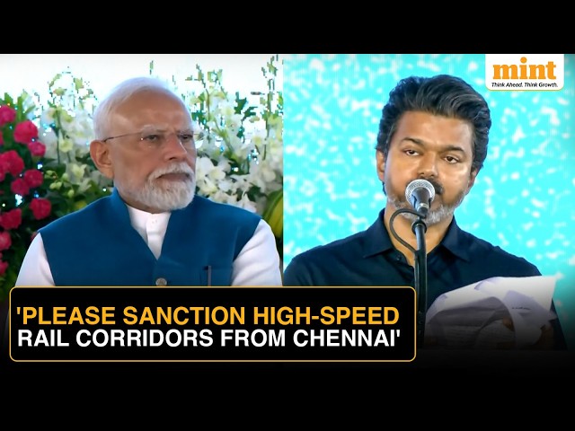 Viral: How PM Modi Reacted When Tamil Nadu CM Vijay Spelt Out State's Infrastructure Demands