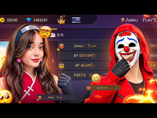 I Secretly Pranked a Girl Live Streamer in Free Fire 😂😈