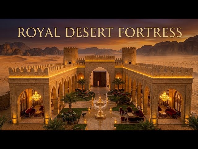 ROYAL DESERT FORTRESS RESTORATION |Extreme 8K Cinematic Transformation