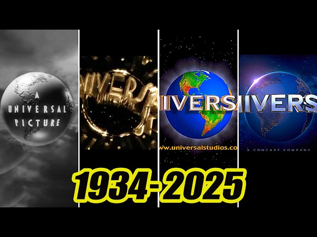 The Ultimate Evolution of Universal logo | 1934-2026