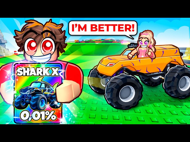 I Pretended to be a NOOB Then Used the 0.1% SHARK X MONSTER TRUCK...