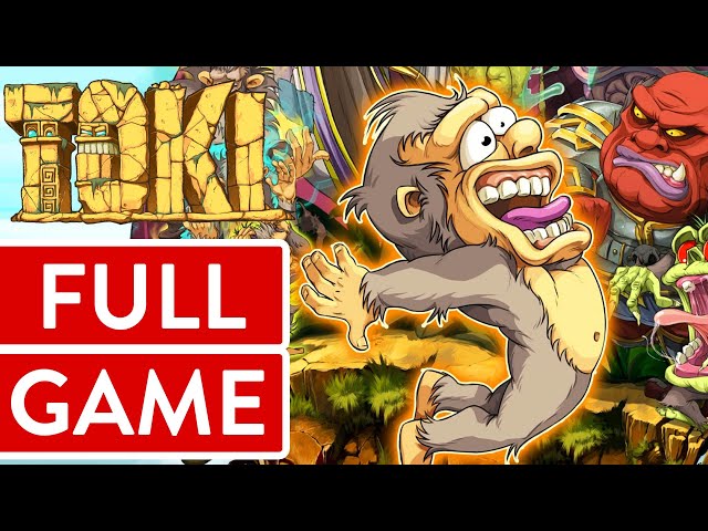 Toki REMAKE PC FULL GAME Longplay Gameplay Walkthrough Playthrough VGL