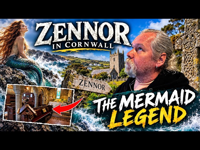 ZENNOR, CORNWALL | Exploring this MAGICAL COASTAL VILLAGE (and its MERMAID LEGEND!)