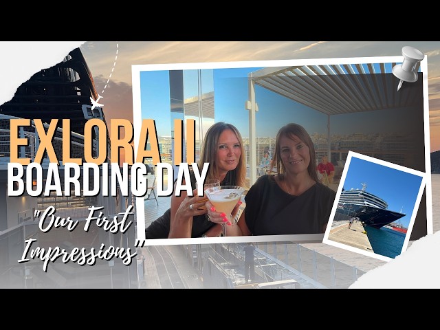 Our First Day on Explora II | Boarding, Suite Problem & Sailaway