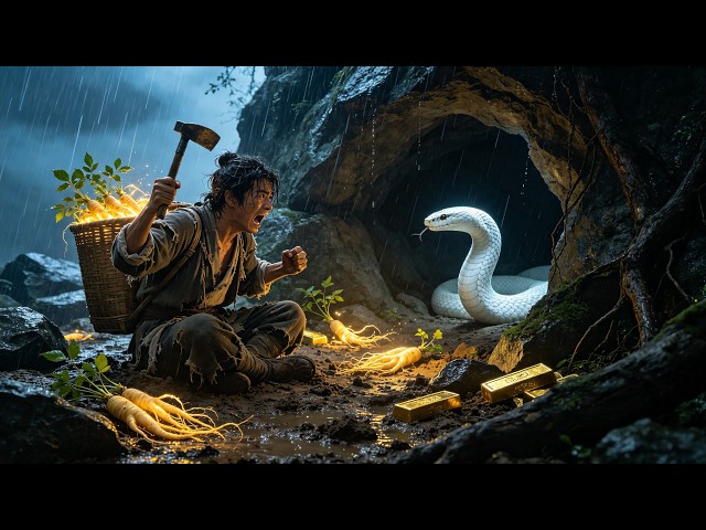 🔥Snake bite grants beggar snake‑clone power. He finds underground treasures and strikes it rich.