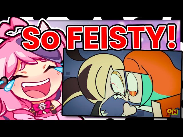 Mousey Reacts to Gigi "I'M NOT AGRESSIVE" Hololive Animation