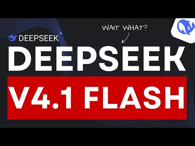 DeepSeek V4.1 Flash Just Killed V4 Pro And GPT-6 Sol Is Next!