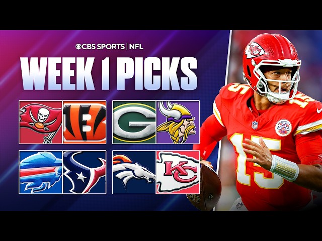 NFL Predictions and Picks for EVERY Week 1 Game [Patriots at Seahawks] | Best Bets ✅