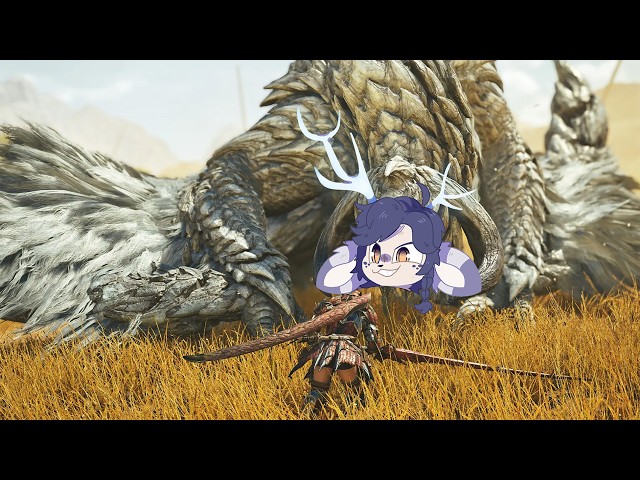 MY FIRST MONSTER HUNTER GAME! OH GOD! Monster Hunter Wilds #furry #vtuber #letsplay