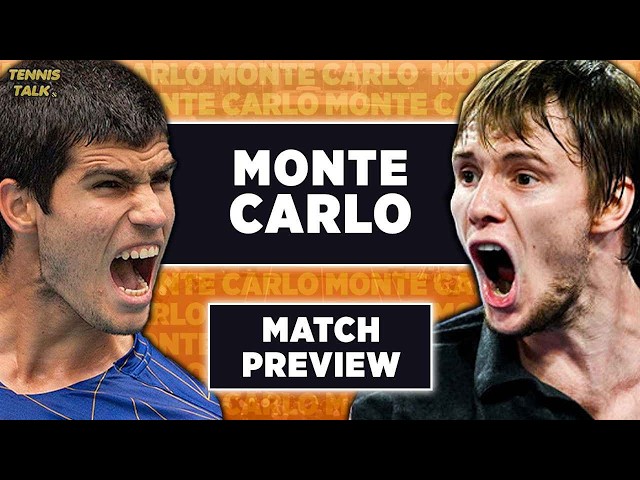 Alcaraz vs Bublik | ATP Monte Carlo 2026 QF | Tennis Talk Preview