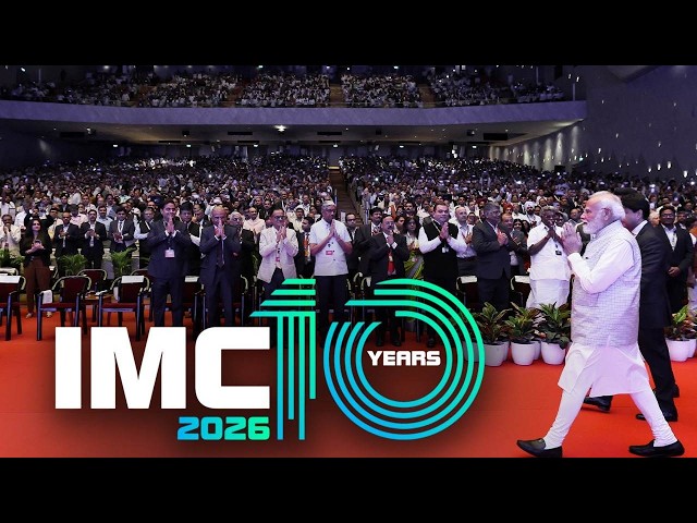 LIVE : PM Modi inaugurates the 10th edition of the India Mobile Congress