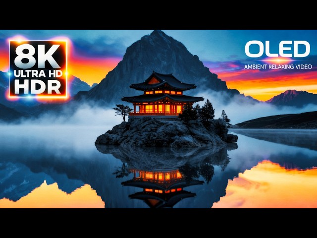 Brilliant HDR Display Test | 16K HDR 120fps OLED (8K HDR 60fps)