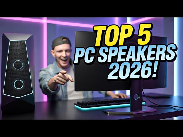 Top 5 Best PC Speakers 2026!  