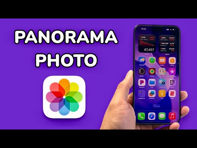 How To Take Panoramic Photo On iPhone