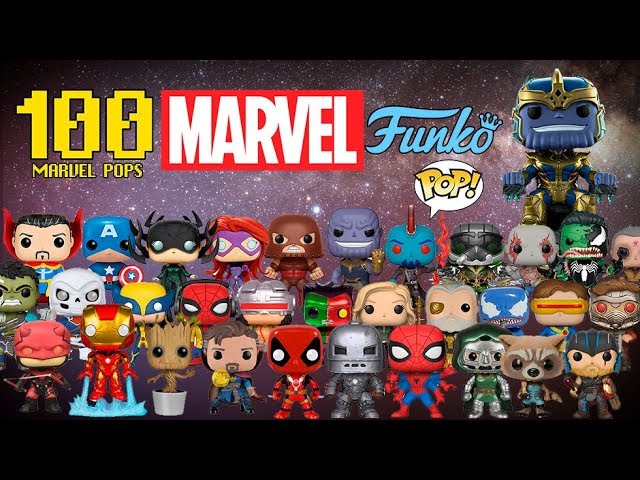 100 FUNKO POP DE MARVEL (LOS MEJORES)