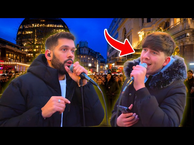 This 16-YEAR-OLD Boy Asked To Sing And STUNNED The Crowd | Calum Scott - You Are The Reason (cover)