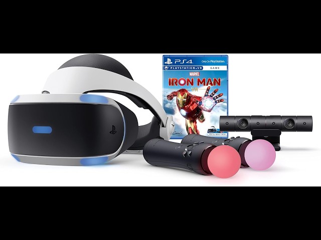 Become Iron Man in VR! Sony PlayStation VR Marvel’s Iron Man Bundle Is Next-Level Gaming