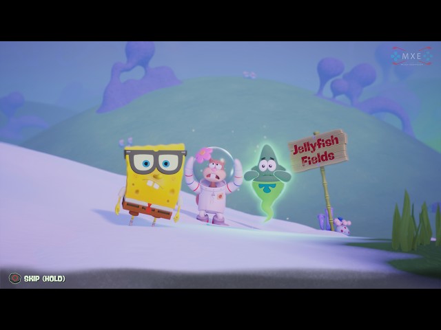 SpongeBob SquarePants: Titans of the Tide (PS5 Pro) — Прохождение, часть 6: Медузьи поля [4K60HD]