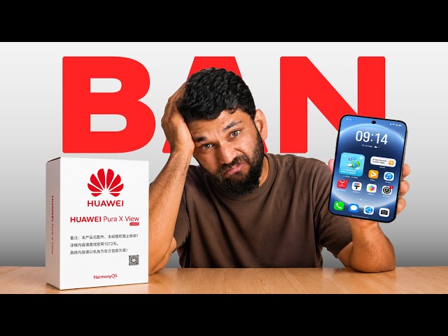 Я испытал этот запрещенный телефон в Индии! *Huawei Pura X View*