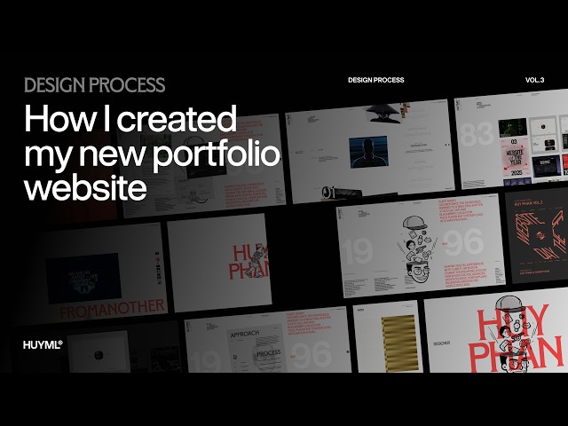 Design Process | How I created my new portfolio website