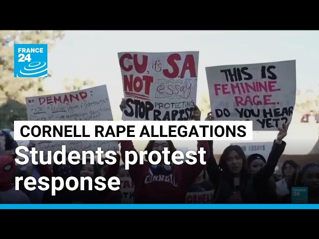 Students protest Cornell's response to gang rape complaint • FRANCE 24 English