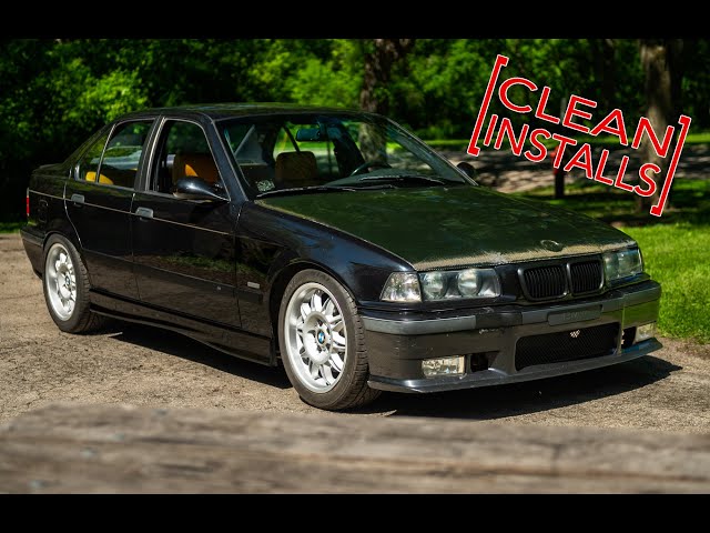 The CLEAN INSTALLS e36 M3 Dinan S1 Sedan : Ep. 22