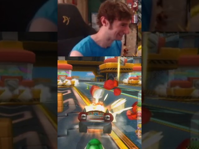 have you ever been mario karted THIS HARD? #mariokart #speedrun