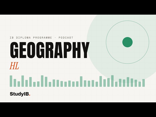 IB Geography HL 6.3.2 — Strategies for Building Resilience | Podcast