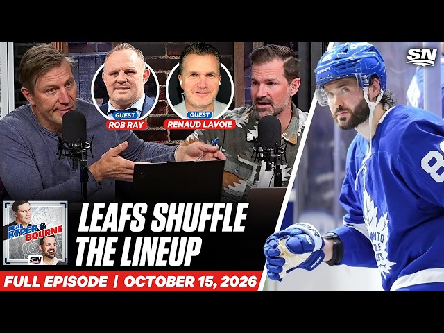 Maple Leafs Shuffle The Lineup Against Buffalo | Real Kyper & Bourne