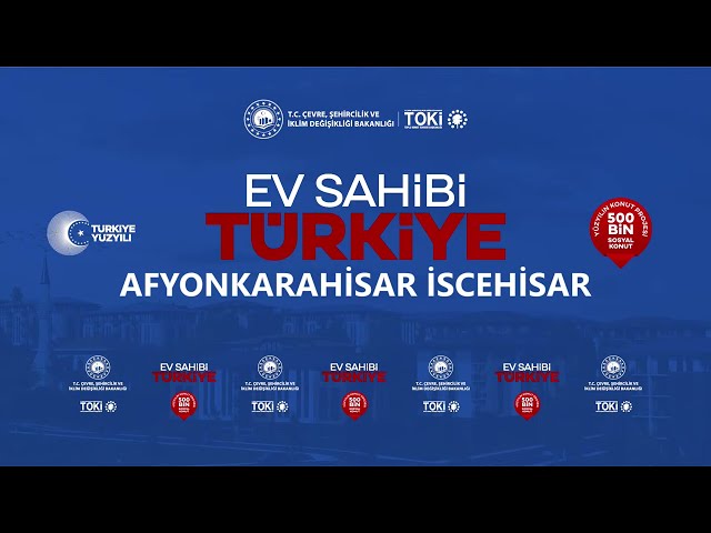 AYFONKARAHİSAR İSCEHİSAR 500.000 SOSYAL KONUT PROJESİ HAK SAHİPLERİ KONUT BELİRLEME KURA ÇEKİLİŞİ
