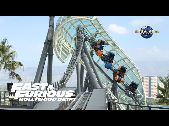 Fast & Furious: Hollywood Drift Full Experience | Universal Studios Hollywood 2026