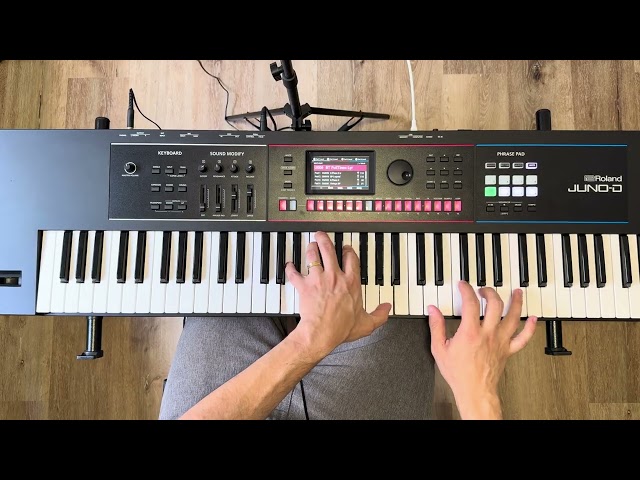 Nord + Worship sound pack for Roland new Juno-D updated with 4 layers!