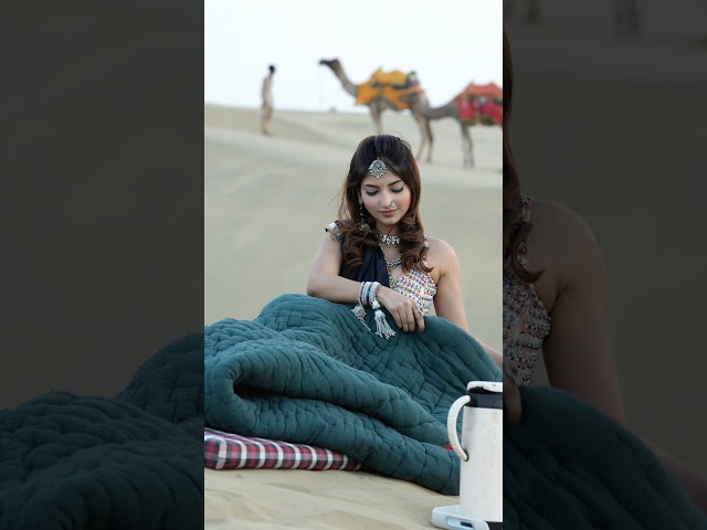 Should we go to Jaisalmer at @kohinoordesertcamps? #angelrai #foryou #youtubeshorts #trending #viral