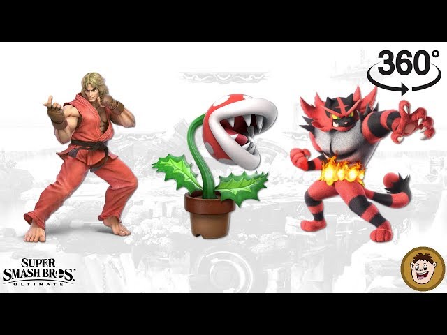 FINAL Super Smash Bros. Ultimate Banner [360 video]