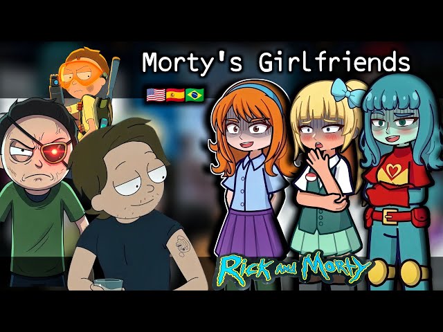 🇺🇸/🇪🇸/🇧🇷 Jessica & morty's Harem - react to - Evil morty - Gacha Nebulas Au 1/? - Original 