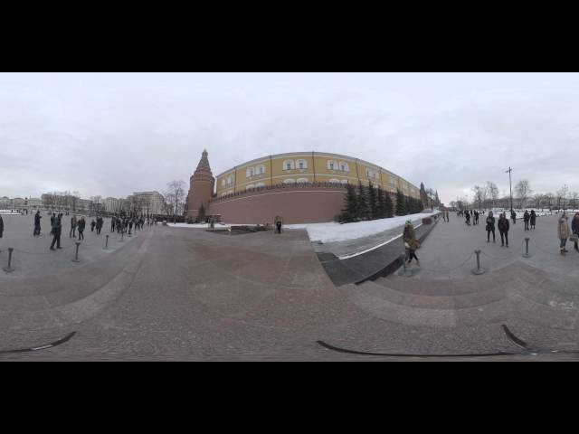 На съёмке панорамного видео У Вечного огня | Москва