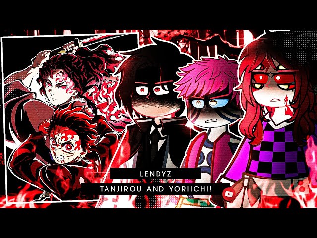 ☀️🔥🗡️Upper Moons And Muzan React to Tanjirou and Yoriichi! | Gacha React 🇧🇷/🇺🇸