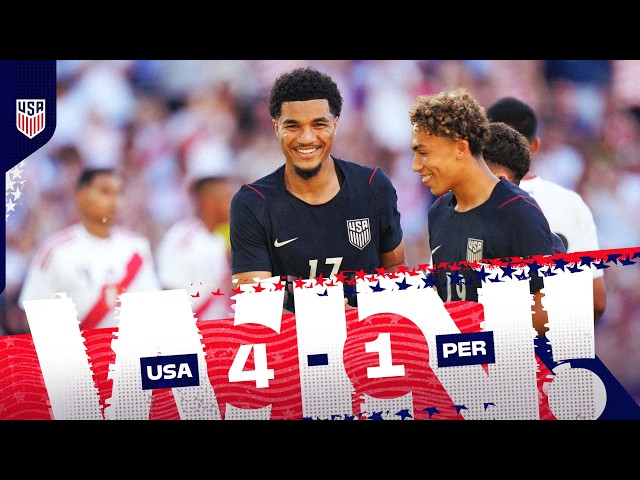 Debut Goals & Berhalter BANGER 🇺🇸 USMNT-Peru Highlights | International Match
