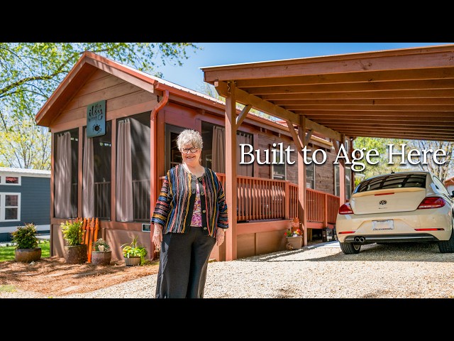 No Debt. No Mortgage No Clutter. Her $77,500 Tiny Home.