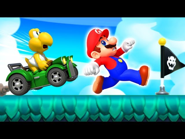 The 'UNFAIR' RACE Challenge [For Pros!] 🤬 - Mario Maker 2