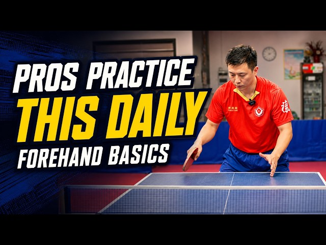 The Forehand Basics Pro Players Practice Every Day | Coach Sun