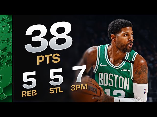 Paul George SHATTERS Celtics Debut Record With 38 Points | October 20, 2026