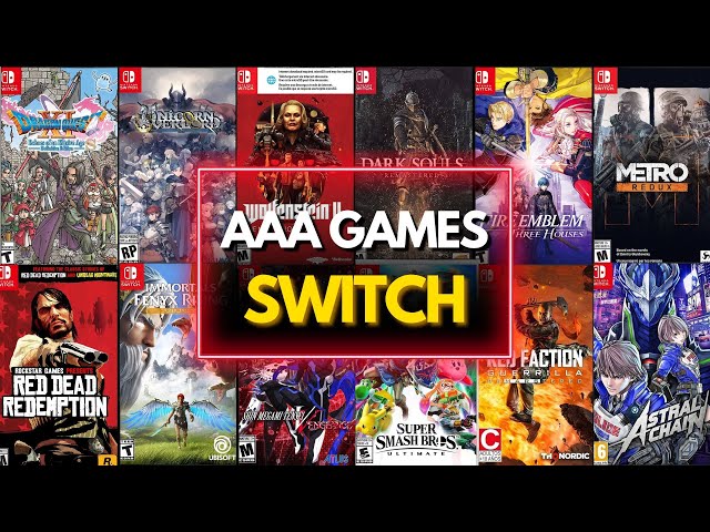 TOP 45 Best AAA Nintendo Switch Games (2025)